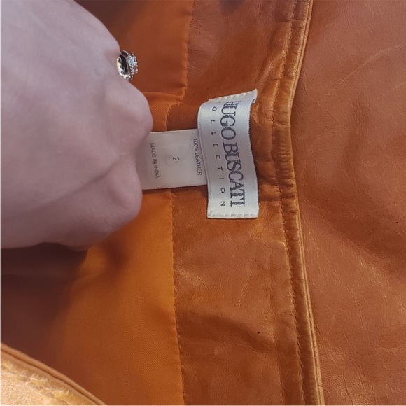 Vintage Hugo Buscati Genuine Leather Pant - Picture 7 of 9